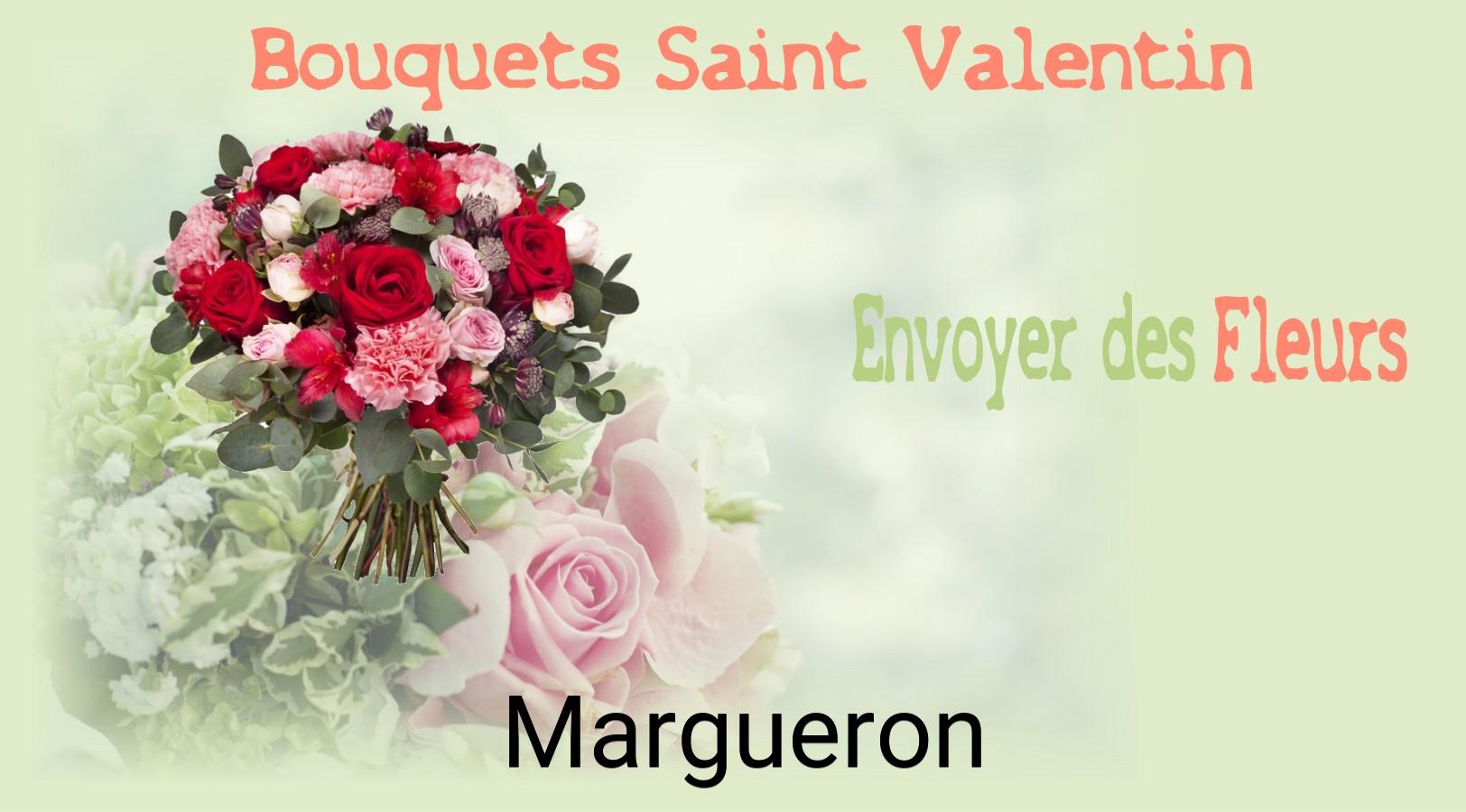 Roses de Saint-Valentin livrées à Margueron